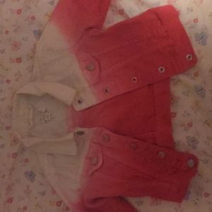 Little girls jean jacket